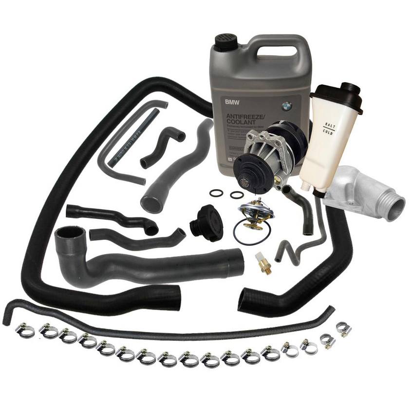 BMW Radiator Coolant Hose Kit 82141467704 - eEuroparts Kit 3086428KIT